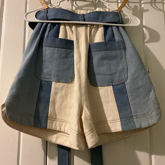 French tri-colored shorts-small NWT - Picture 2 of 6